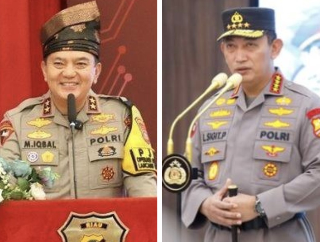 Komjen Pol M Iqbal (kiri) masuk dalam 25 nama bursa calon Kapolri pengganti Jenderal Listyo Sigit (foto/int)